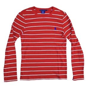 RALPH LAUREN Striped Long Sleeve Tee